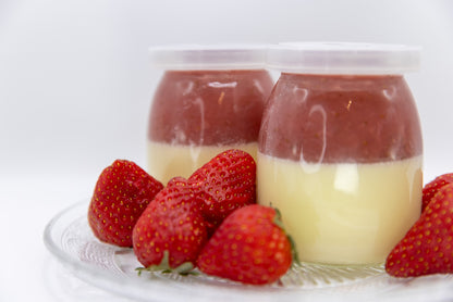 Strawberry Milk Pudding